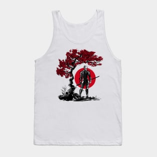 Cyborj Ninja under the sun Tank Top